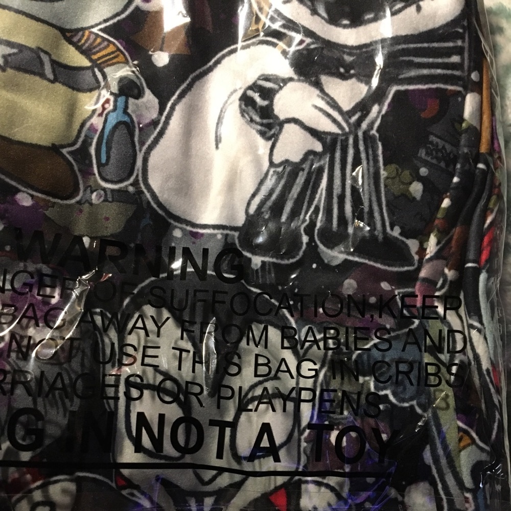 Nwt my Lala leggings this is Halloween pattern size XXL - Picture 4 of 4